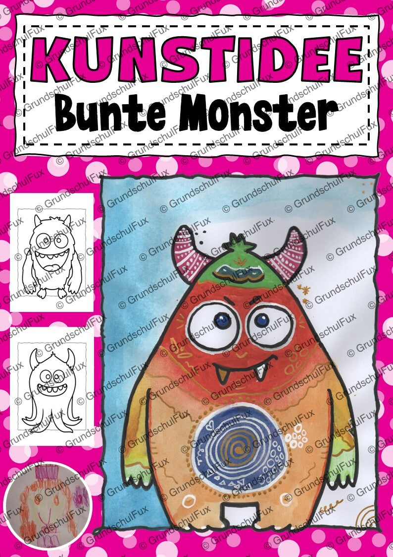 Kunst Stoffverteilungsplan Kl. 2 | Vorschauseite 16 von 16 | Ausmalbild, Bastelvorlage | Kunst & Basteln Klasse 2