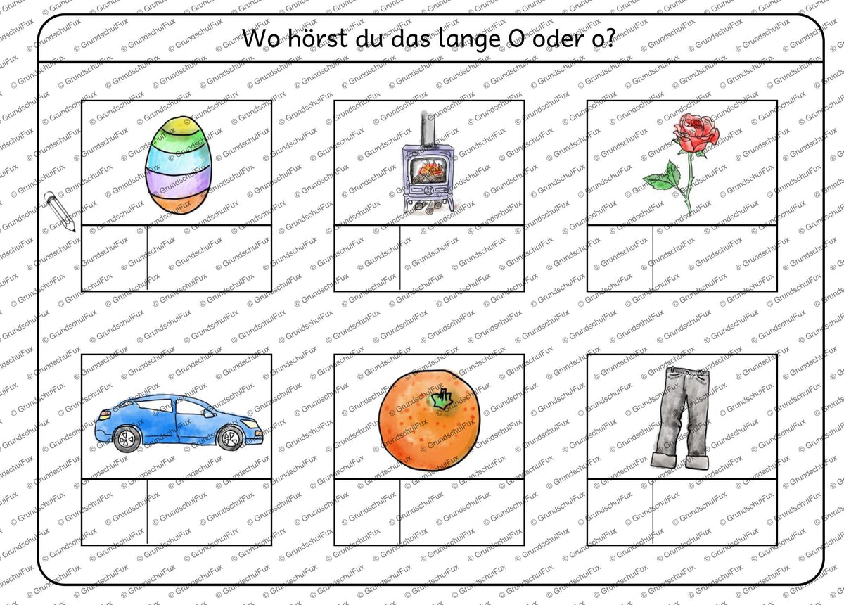 Lautposition Miniheft Kl. 0-1 | Vorschauseite 7 von 13 | Miniheft | Deutsch Klasse Vorschule/Klasse 1 | Anfangsunterricht
