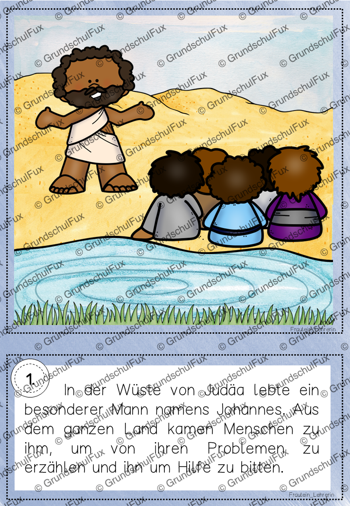 Taufe Arbeitsblatt Kl. 1-2 | Vorschauseite 13 von 16 | Arbeitsblatt, Bildkarten / Flash-Cards | Religion Klasse 1/2