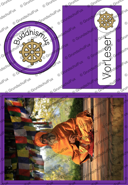 Weltreligionen Gruppenpuzzle Kl. 3-4 | Vorschauseite 13 von 16 | Lesematerial, Übungskarten | Religion Klasse 3/4