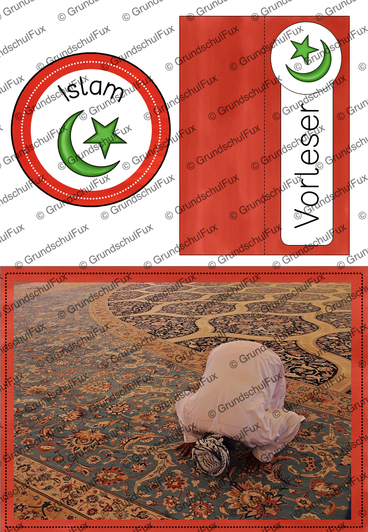 Weltreligionen Gruppenpuzzle Kl. 3-4 | Vorschauseite 10 von 16 | Lesematerial, Übungskarten | Religion Klasse 3/4