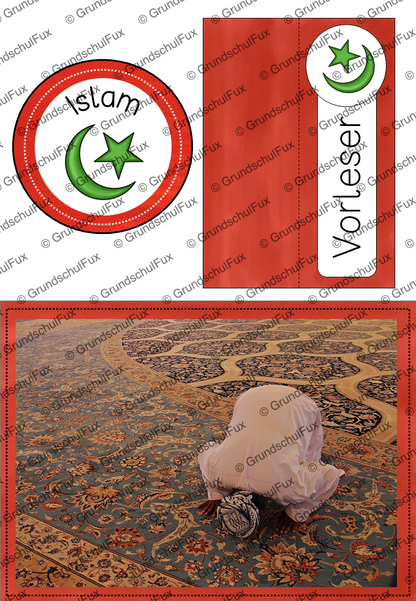 Weltreligionen Gruppenpuzzle Kl. 3-4 | Vorschauseite 10 von 16 | Lesematerial, Übungskarten | Religion Klasse 3/4