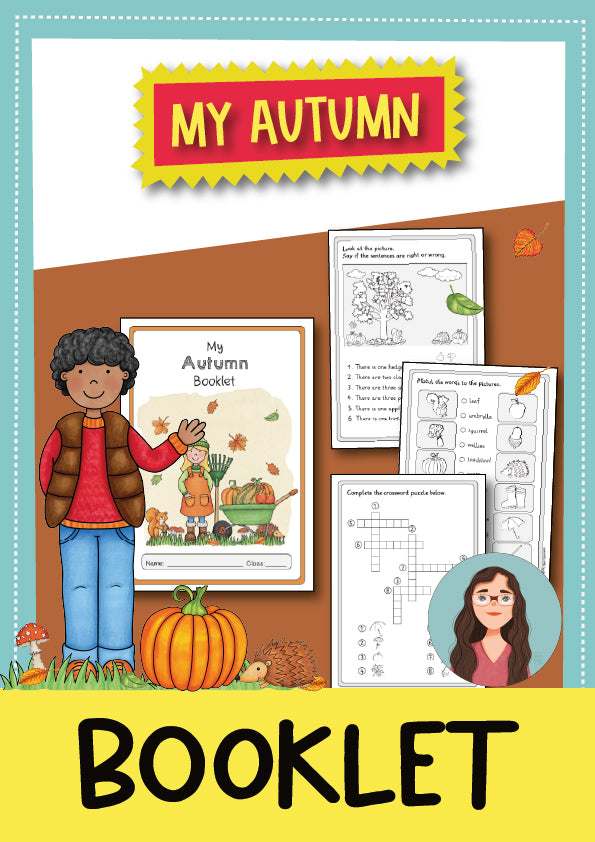 Herbst Englisch Miniheft Kl. 4-5 | Cover | Miniheft, Lesematerial | Englisch Klasse Klasse 4/Klasse 5 | Herbst