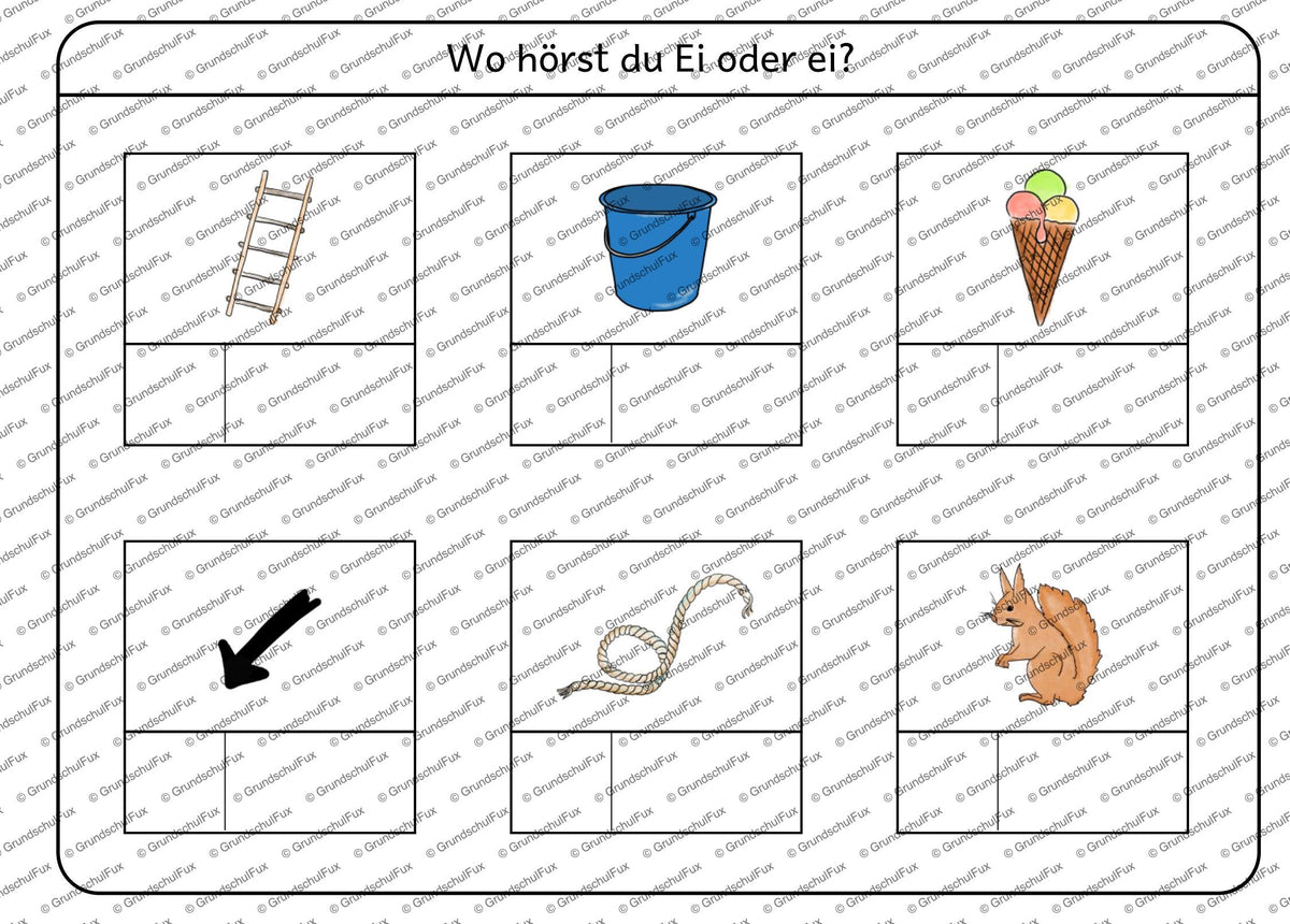 Lautposition Miniheft Kl. 0-1 | Vorschauseite 13 von 13 | Miniheft | Deutsch Klasse Vorschule/Klasse 1 | Anfangsunterricht