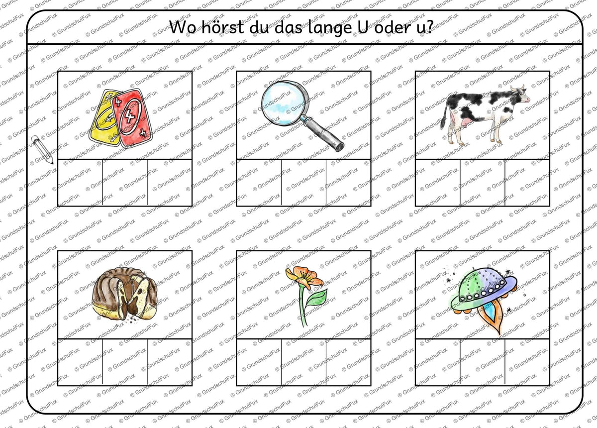 Lautposition Miniheft Kl. 0-1 | Vorschauseite 10 von 13 | Miniheft | Deutsch Klasse Vorschule/Klasse 1 | Anfangsunterricht