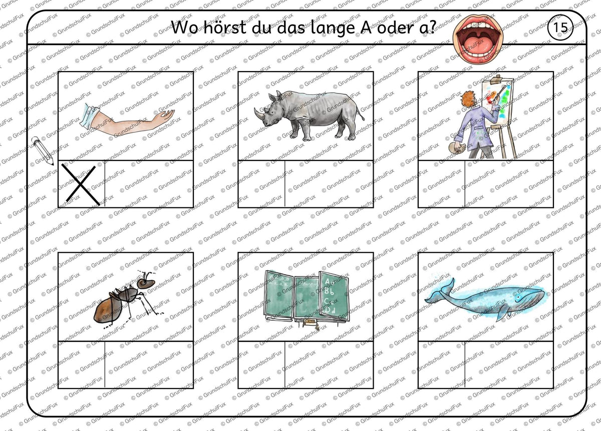 Phonologische Bewusstheit Miniheft Kl. V-1 | Vorschauseite 7 von 8 | Miniheft | Deutsch Klasse Vorschule/Klasse 1