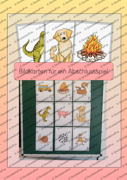 Adjektive einführen AB+Tafel Kl. 1-2 | Vorschauseite 3 von 3 | Arbeitsblatt, Tafelmaterial | Deutsch Klasse Klasse 1/Klasse 2