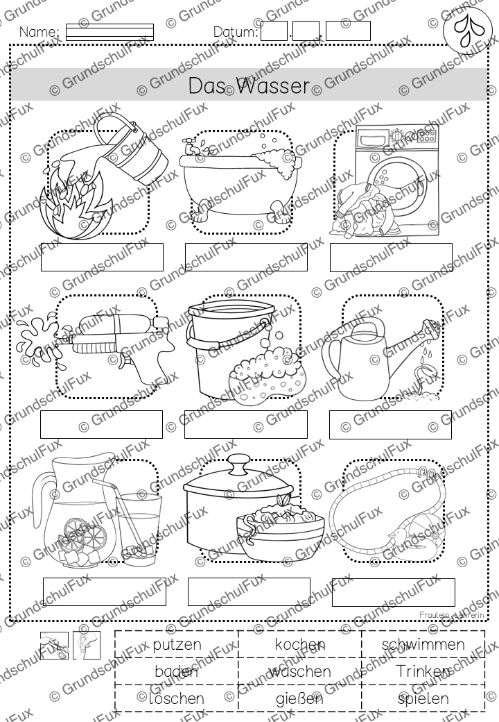 Taufe Arbeitsblatt Kl. 1-2 | Vorschauseite 1 von 16 | Arbeitsblatt, Bildkarten / Flash-Cards | Religion Klasse 1/2