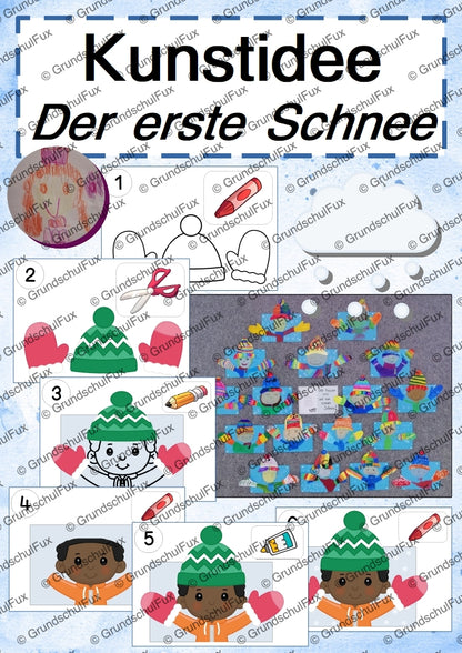 Kunst Stoffverteilungsplan Kl. 2 | Vorschauseite 7 von 16 | Ausmalbild, Bastelvorlage | Kunst & Basteln Klasse 2