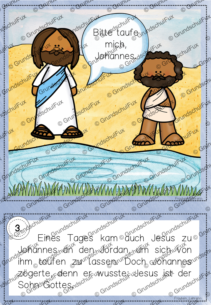 Taufe Arbeitsblatt Kl. 1-2 | Vorschauseite 15 von 16 | Arbeitsblatt, Bildkarten / Flash-Cards | Religion Klasse 1/2