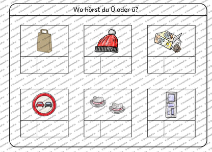 Lautposition Miniheft Kl. 0-1 | Vorschauseite 3 von 13 | Miniheft | Deutsch Klasse Vorschule/Klasse 1 | Anfangsunterricht