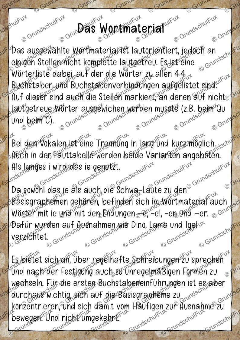 Buchstaben-Helden Übungskarten Kl. 1 | Vorschauseite 4 von 4 | Arbeitsblatt, Bildkarten / Flash-Cards