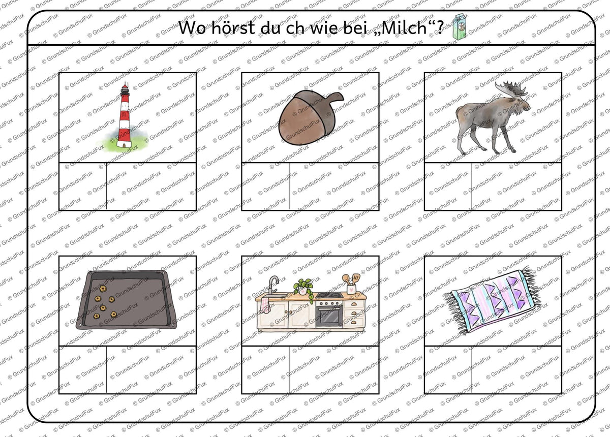 Lautposition Miniheft Kl. 0-1 | Vorschauseite 4 von 13 | Miniheft | Deutsch Klasse Vorschule/Klasse 1 | Anfangsunterricht