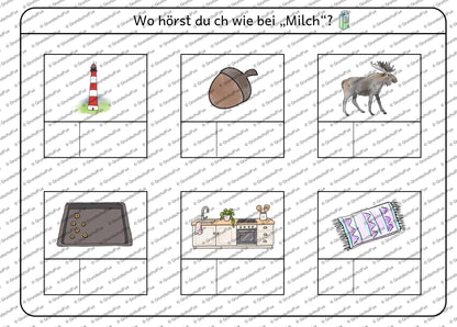 Lautposition Miniheft Kl. 0-1 | Vorschauseite 4 von 13 | Miniheft | Deutsch Klasse Vorschule/Klasse 1 | Anfangsunterricht