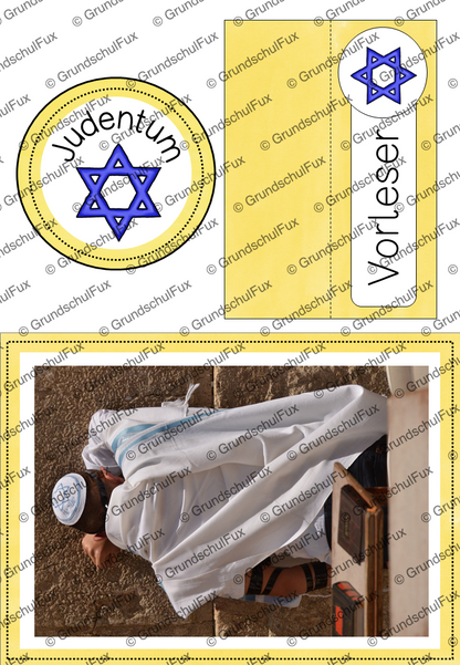 Weltreligionen Gruppenpuzzle Kl. 3-4 | Vorschauseite 4 von 16 | Lesematerial, Übungskarten | Religion Klasse 3/4