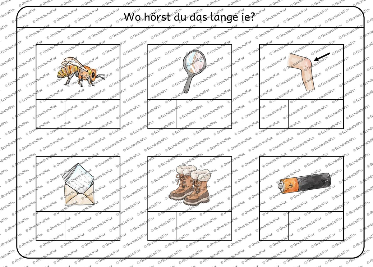 Lautposition Miniheft Kl. 0-1 | Vorschauseite 11 von 13 | Miniheft | Deutsch Klasse Vorschule/Klasse 1 | Anfangsunterricht
