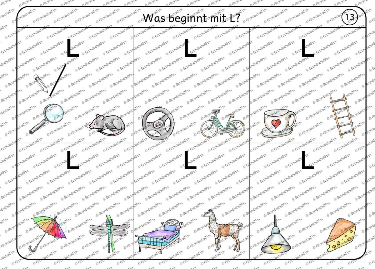 Phonologische Bewusstheit Miniheft Kl. V-1 | Vorschauseite 6 von 8 | Miniheft | Deutsch Klasse Vorschule/Klasse 1