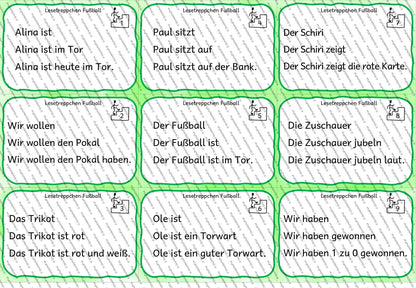 Lesetreppchen Lesematerial Kl. 1-2 | Vorschauseite 3 von 12 | Lesematerial, Übungskarten | Deutsch Klasse Klasse 1/Klasse 2