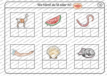 Phonologische Bewusstheit Miniheft Kl. V-1 | Vorschauseite 8 von 8 | Miniheft | Deutsch Klasse Vorschule/Klasse 1