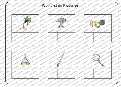 Lautposition Miniheft Kl. 0-1 | Vorschauseite 12 von 13 | Miniheft | Deutsch Klasse Vorschule/Klasse 1 | Anfangsunterricht