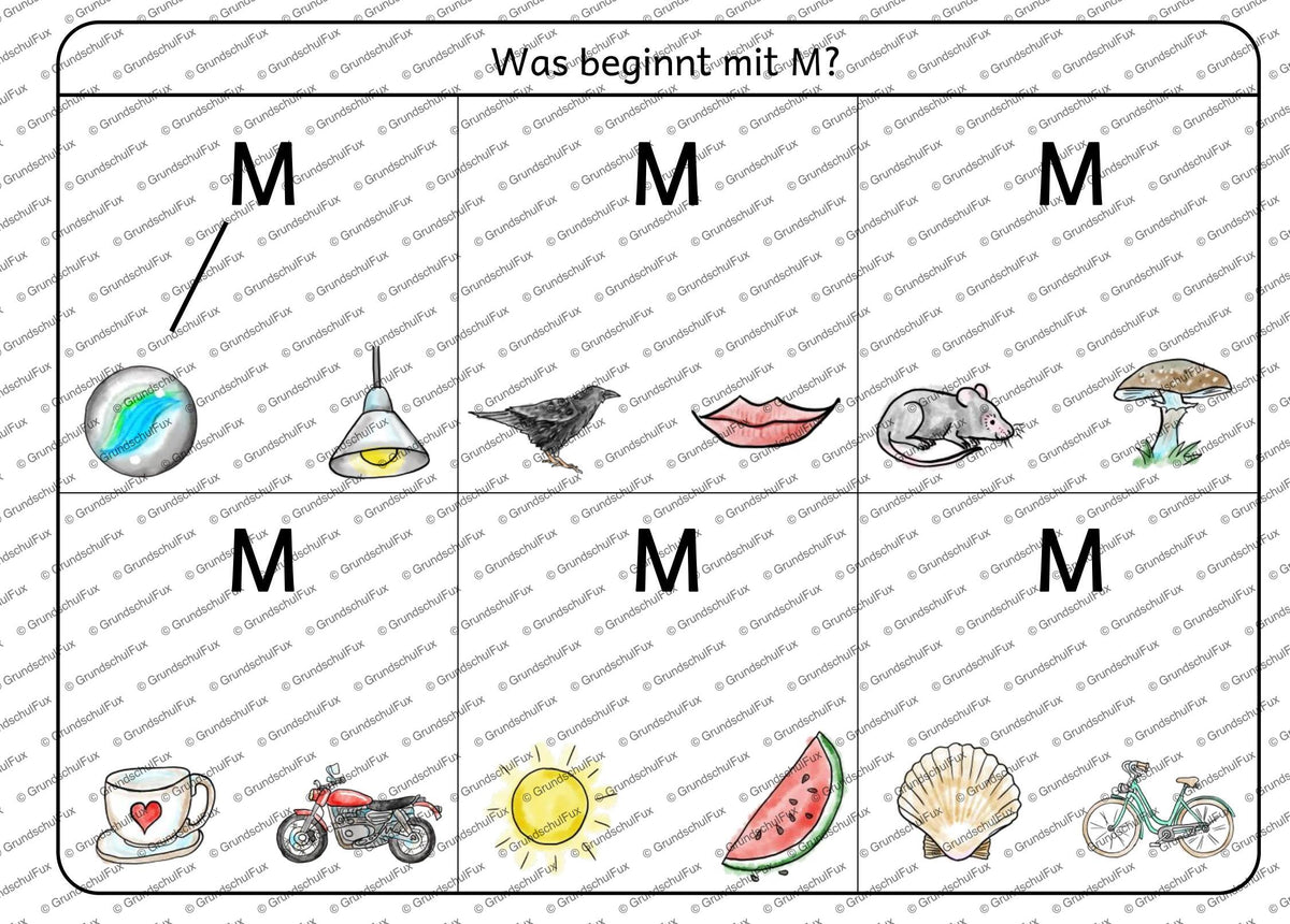 Anlaute Miniheft Kl. 1 | Vorschauseite 1 von 5 | Miniheft | Deutsch Klasse Klasse 1/Vorschule | Anfangsunterricht